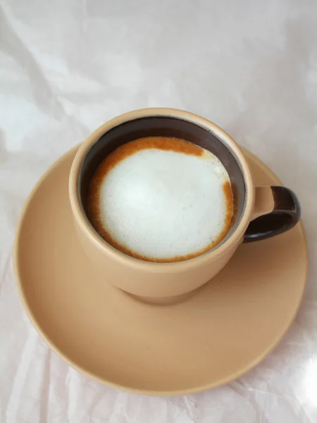 Кофейный эспрессо маккиато — стоковое фото