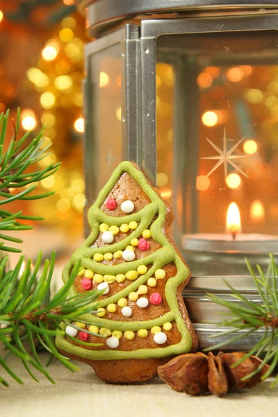 Biscuit d'arbre de Noël — Photo