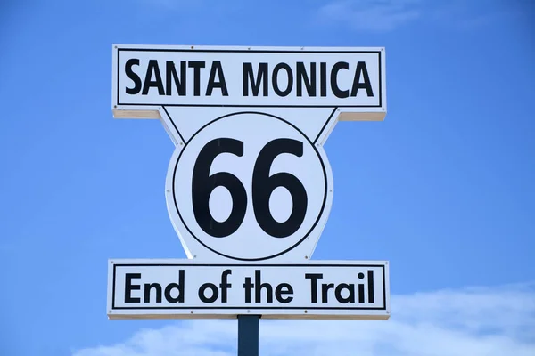 Santa Monica Skelesi Kaliforniya Daki Davanın Yolu — Stok fotoğraf