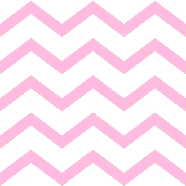 Pink Chevron Pattern Easter Stripes Seamless Pattern Vector Illustration — Wektor stockowy