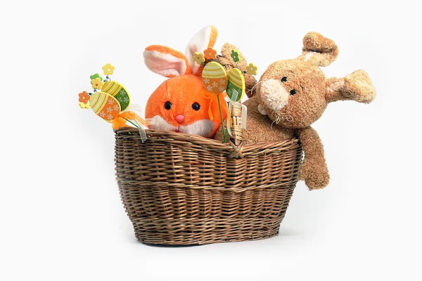 Easter rabbits Stock Photo