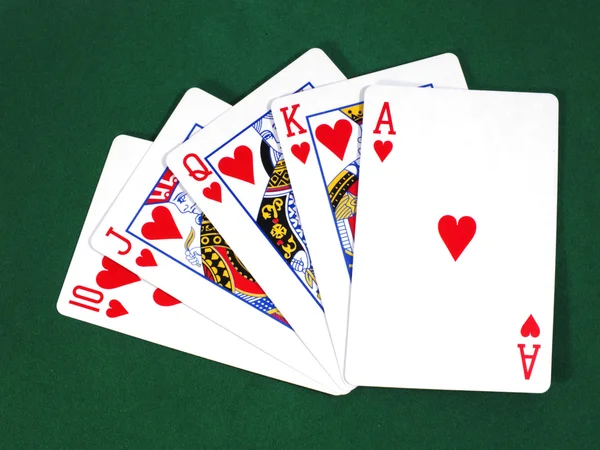 Royal flush 3 — Stock Photo, Image