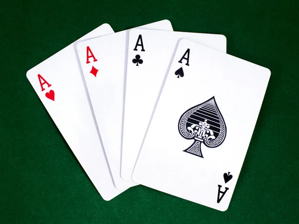 Four aces 5 — Stock Photo, Image