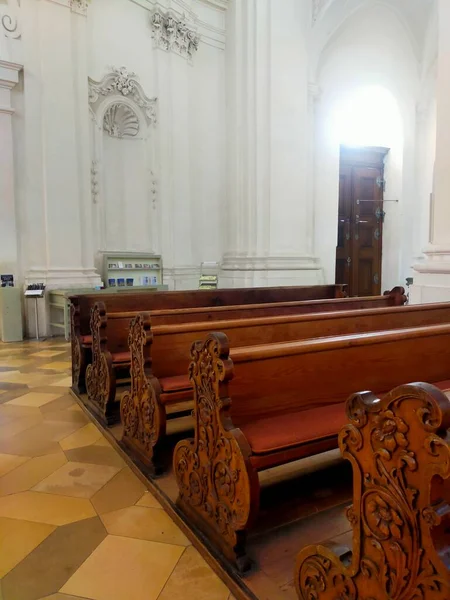 Interior Cathedral Old City State Israel — Stock Photo, Image