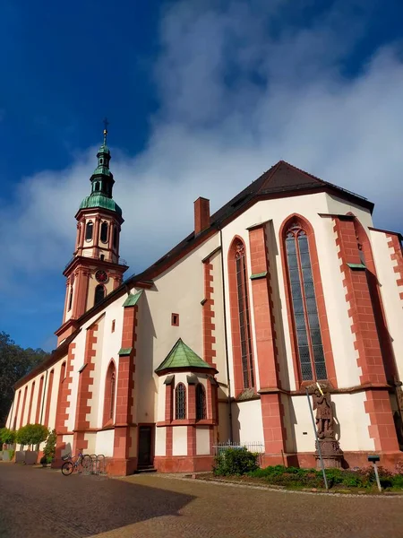 Kostel Nejsvětější Trojice Starém Městě České Republiky — Stock fotografie