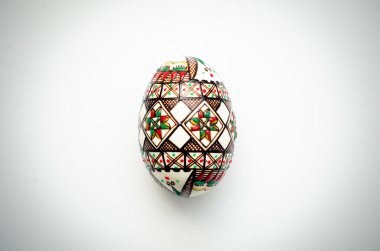 geleneksel Romen Ortodoks Paskalya yortusu yumurta