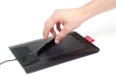 bir tablet için ulaşarak yardım