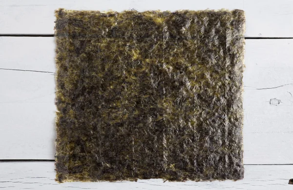 A sheet of dried seaweed close up — Stock Photo, Image