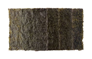 birkaç adet kurutulmuş yosun izole
