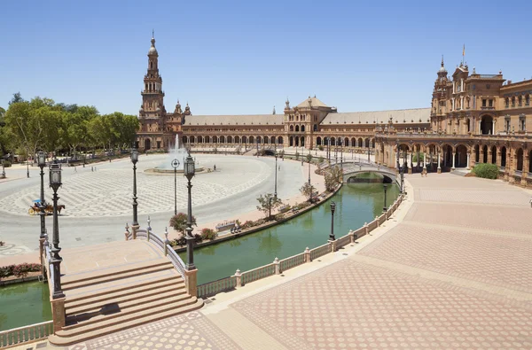 Spanien torget Visa Stockbild