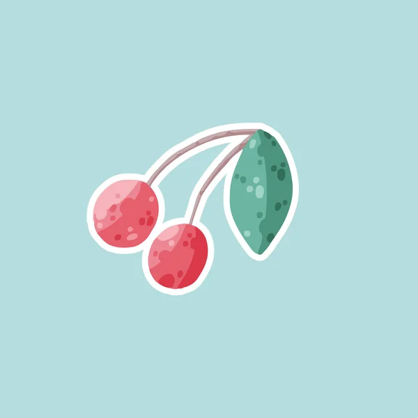 Cute Ice Cream Icon Cartoon Style Vector Illustration Print Creative — Stok Vektör