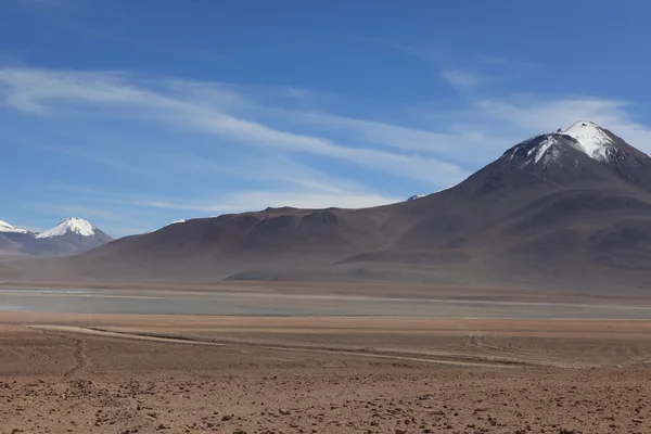 Лагуна-Верде-Боливия — стоковое фото