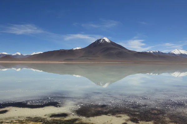 Laguna verde Boliwii — Zdjęcie stockowe