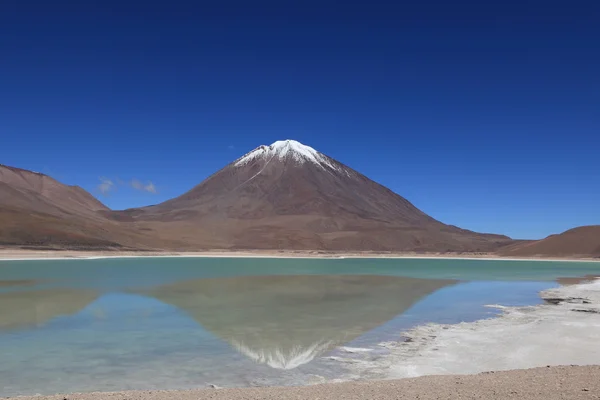 Laguna verde Bolívie — Stock fotografie
