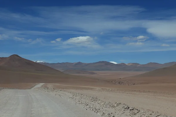 Salvador Dali woestijn in Bolivia — Stockfoto