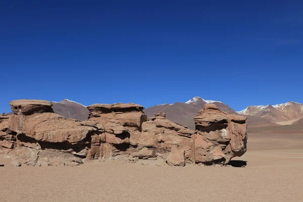 Formações rochosas Altiplano Bolívia — Fotografia de Stock