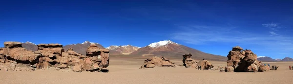 Formações rochosas Altiplano Bolívia — Fotografia de Stock