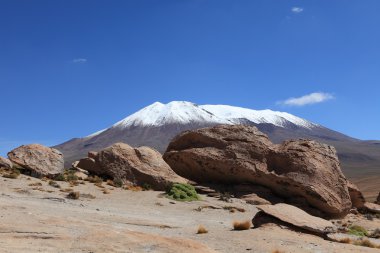 oluşumları altiplano Bolivya taş