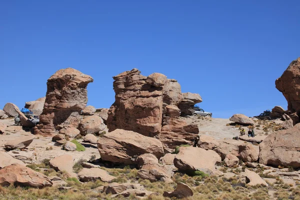 Stone Formations Altiplano Bolivia — Stock Photo, Image