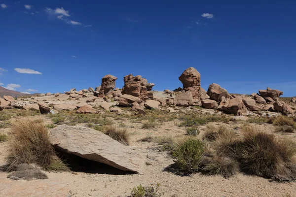 Stone Formations Altiplano Bolivia — Stock Photo, Image