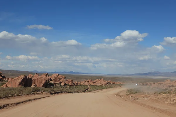 Off road altiplano bolivien — Stockfoto