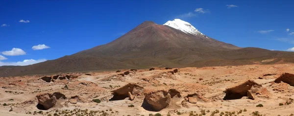 Vulcano vrchol v Bolívii — Stock fotografie