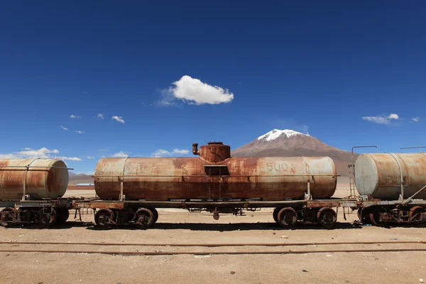 Train Station in Bolivia — Stock Photo, Image