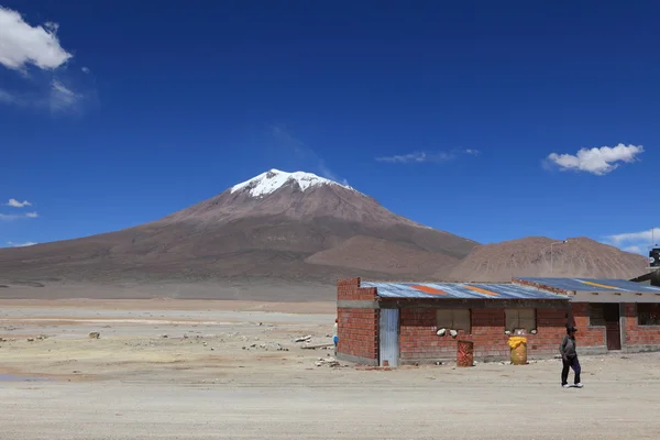 Alter bahnhof in bolivien — Stockfoto