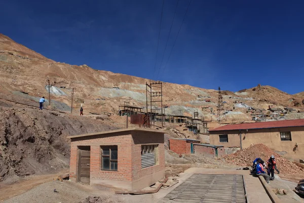 Silvermines in Potosi Bolivia — Stock Photo, Image