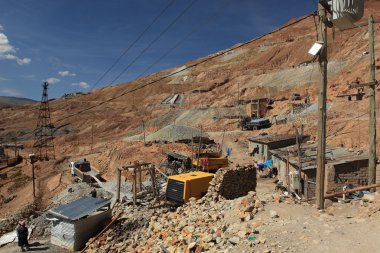 potosi Bolivya silvermines