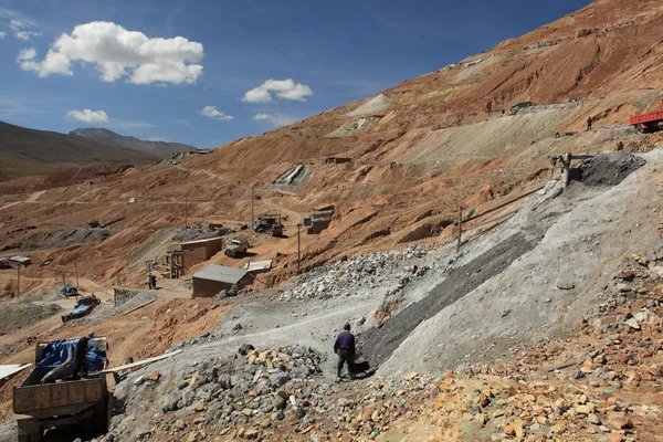 Silvermines in Potosi Bolivia — Stock Photo, Image