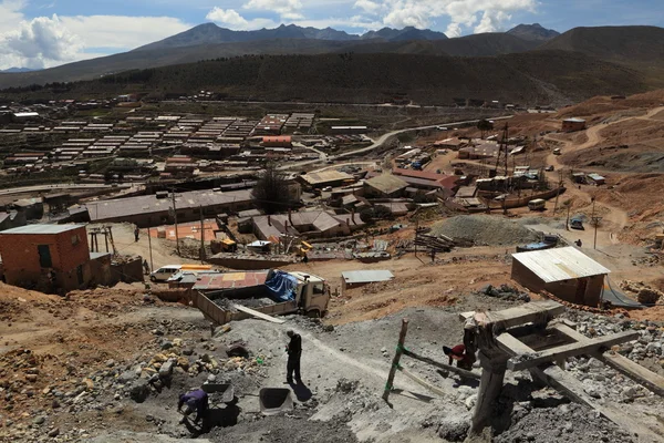 The Silver Mines from Potosi Bolivia — Stock Photo, Image