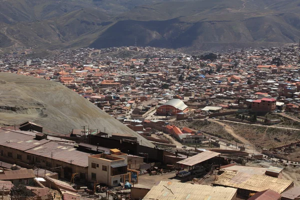 Silvergruvor från potosi bolivia — Stockfoto