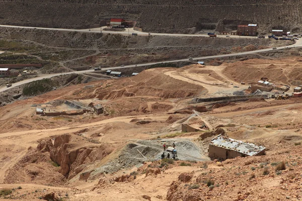 Silvermines in Potosi Bolivia — Stock Photo, Image