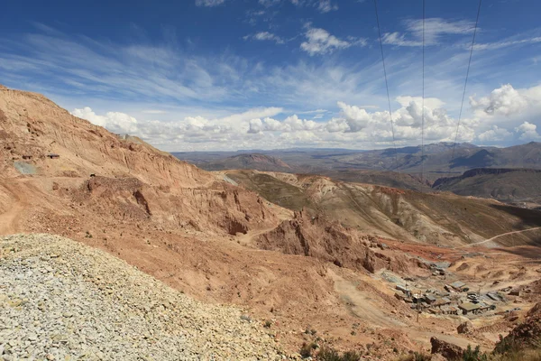Silvermines v potosi Bolívie — Stock fotografie