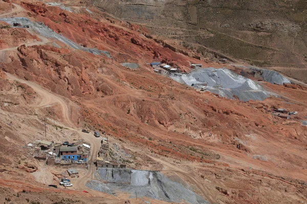 Mineração de prata em Potosí, Bolívia — Fotografia de Stock