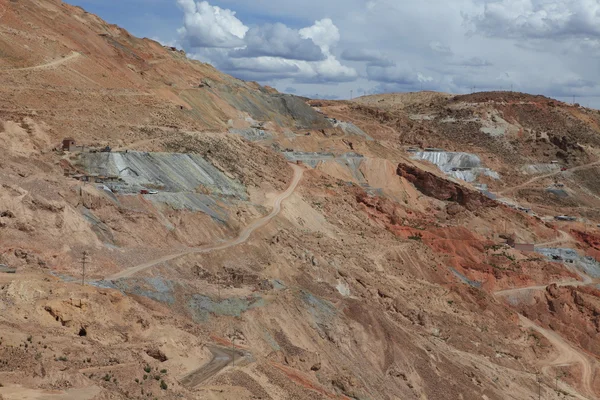 Silvermines у Потосі, Болівія — стокове фото
