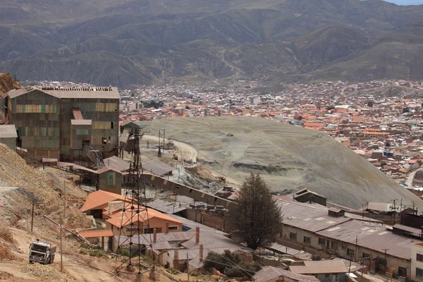 Silvergruvorna i Potosí bolivia — Stockfoto