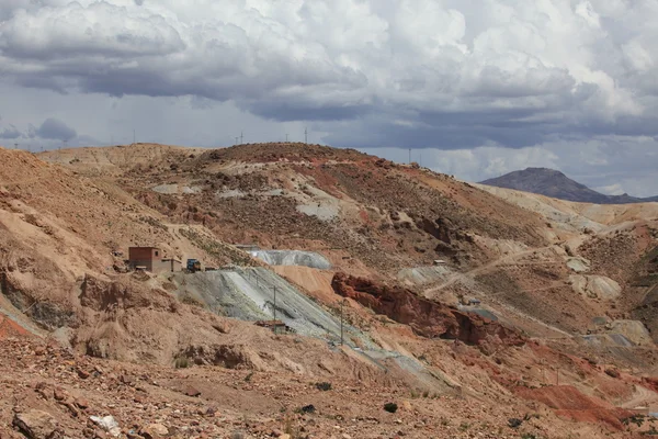 Miniere d'argento a Potosi Bolivia — Foto Stock