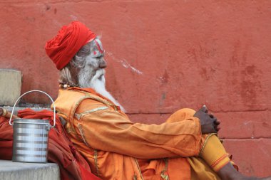 Hindistan'da kutsal adam