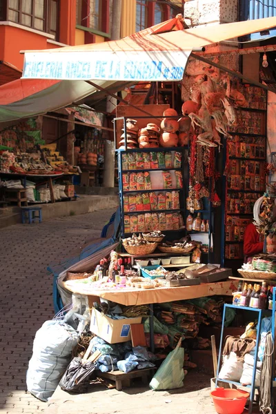 Pasar Penyihir di La Paz — Stok Foto