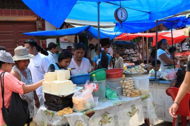 Market in Rurrenabaque clipart
