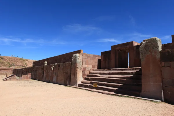 I monumenti di Tiwanaku — Foto Stock