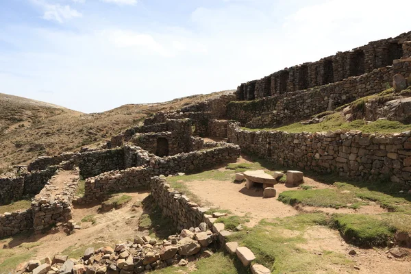 Ruines Inca au lac Titicaca — Photo