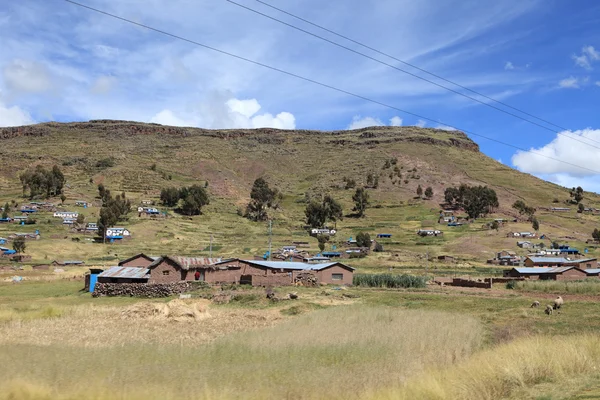 在秘鲁高原 — 图库照片
