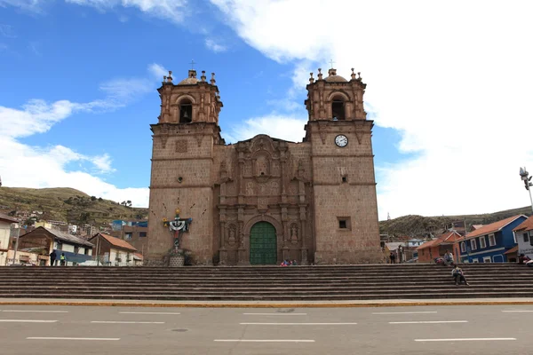 Церковь Пуно Перу — стоковое фото