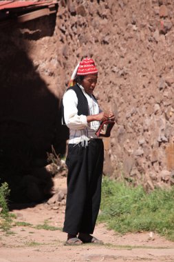 taquile gelen adam örgü