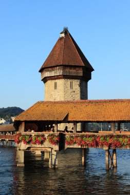 Kapell Köprüsü lucerne İsviçre