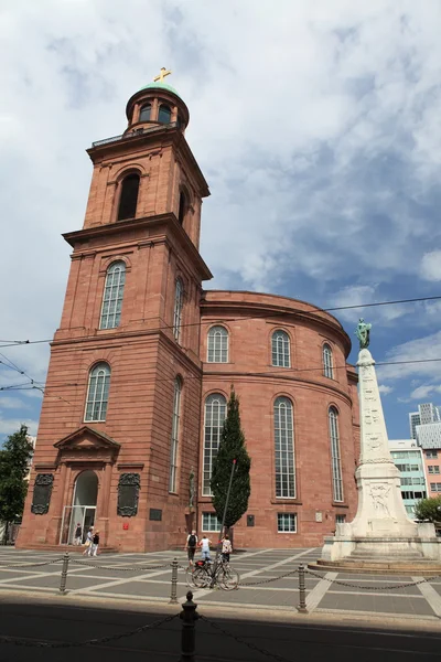 Iglesia de San Pablo Frankfurt — Foto de Stock