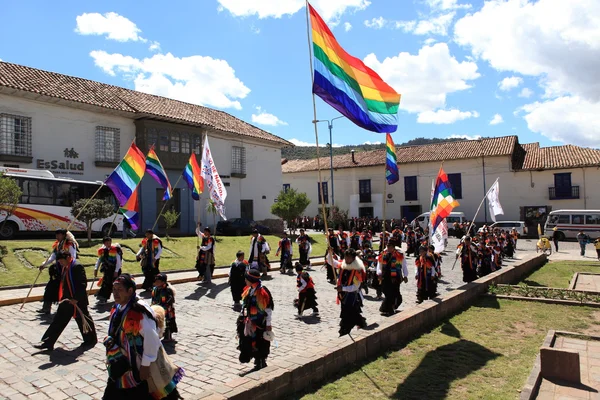 Desfile Inca en Cuzco — Foto de Stock